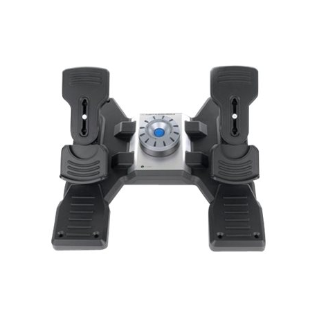 Logitech Flight Rudder Pedals - Pedals - wired - for PC - 0