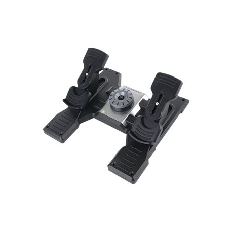 Logitech Flight Rudder Pedals - Pedals - wired - for PC - 1