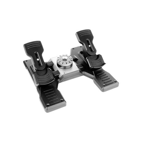 Logitech Flight Rudder Pedals - Pedals - wired - for PC - 2