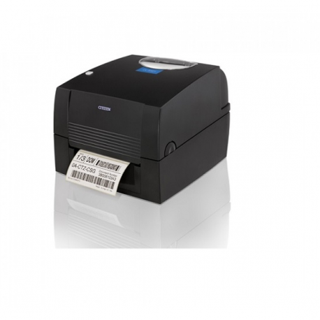 Citizen CL-E321 - Label printer - direct thermal  /  thermal transfer - Roll (11.8 cm) - 203 dpi - up to 200 mm / sec - USB 2.0, LAN, RS232C - cutter - black - 0
