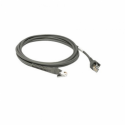 Zebra - Power  /  data cable - USB, DB-9 - 2.74 m - coiled - for Zebra DS3608-ER