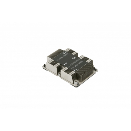 Supermicro - Processor heatsink - (for: Socket P) - 1U - for SUPERMICRO X11SPG-TF, X11SPL-F, X11SPM-TF, X11SPW-TF - 2