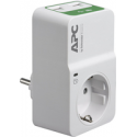 APC Essential Surgearrest PM1WU2 - Surge protector - AC 230 V - output connectors: 1 - Germany - white