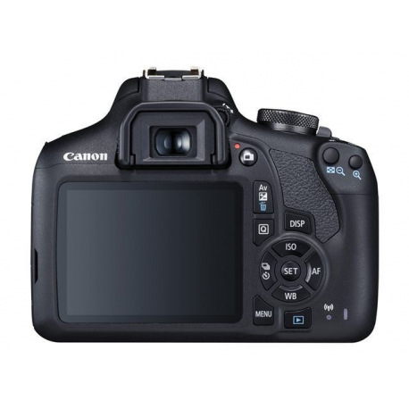 Canon EOS 2000D - Digital camera - SLR - 24.1 MP - APS-C - 1080p  /  30 fps - 3x optical zoom EF-S 18-55mm IS II lens - Wi-Fi, NFC - 2