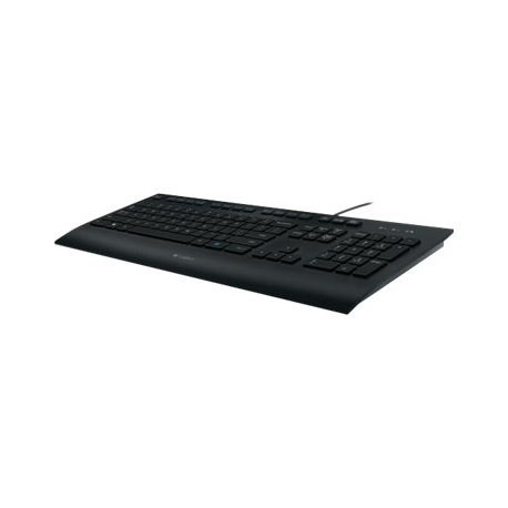 Logitech Corded K280e - Keyboard - USB - Nordic - 2