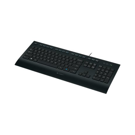 Logitech Corded K280e - Keyboard - USB - Nordic - 3