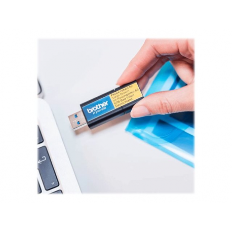 Brother CZ-1002 - Roll (1.2 cm x 5 m) 1 roll(s) continuous labels - for Brother VC-500W - 13