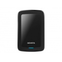 ADATA HV300 - Hard drive - 1 TB - external (portable) - USB 3.1 - 256-bit AES - black