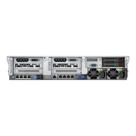 HPE ProLiant DL385 Gen10 Base - Server - rack-mountable - 2U - 2-way - 1 x EPYC 7401  /  2 GHz - RAM 32 GB - SAS - hot-swap 2.5" bay(s) - no HDD - GigE - monitor: none - 1