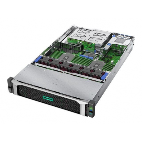 HPE ProLiant DL385 Gen10 Base - Server - rack-mountable - 2U - 2-way - 1 x EPYC 7401  /  2 GHz - RAM 32 GB - SAS - hot-swap 2.5" bay(s) - no HDD - GigE - monitor: none - 3
