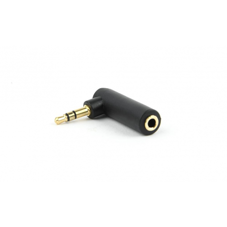 Cablexpert - Right angle adapter - stereo mini jack female to stereo mini jack male right-angled - 0