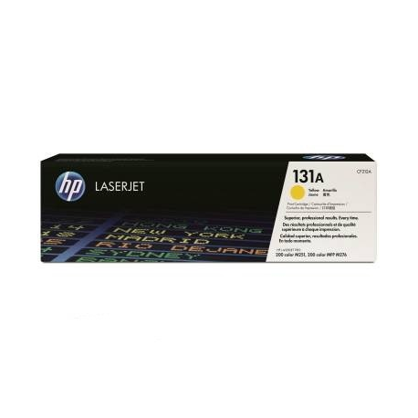 HP 131A - Yellow - original - LaserJet - toner cartridge (CF212A) - for LaserJet Pro 200 M251n, 200 M251nw, MFP M276n, MFP M276nw - 1