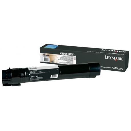 Lexmark - Extra High Yield - black - original - toner cartridge LCCP - for Lexmark X950DE, X950dhe, X950dte, X952, X952DE, X952dhe, X952DTE, X954DE, X954DHE - 1