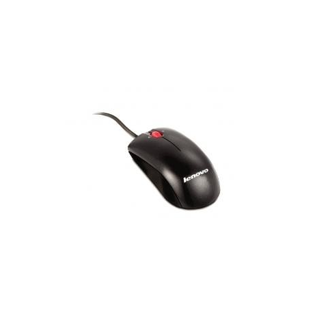 Lenovo Laser - Mouse - right and left-handed - laser - 3 buttons - wired - USB - stealth black - for ThinkCentre M60; ThinkPad L15 Gen 2; P14s Gen 2; T14 Gen 2; ThinkStation P330 Gen 2 - 1
