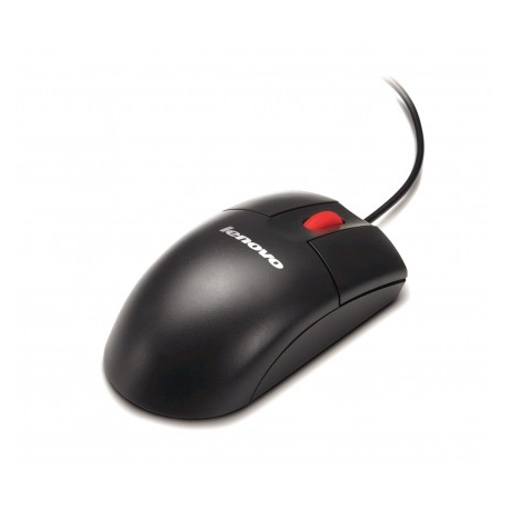 Lenovo ThinkPlus - Mouse - optical - 3 buttons - wired - USB - stealth black - for ThinkStation P330 Gen 2; V130-20IGM AIO; V330-20ICB AIO; V530-22ICB AIO; V530-24ICB AIO - 4
