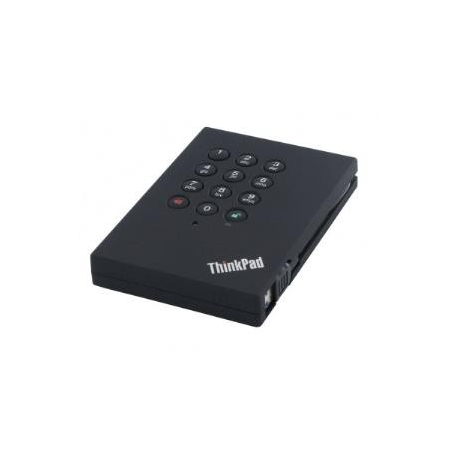 Lenovo ThinkPad USB 3.0 Secure - Hard drive - 1 TB - external (portable) - USB 3.0 - 5400 rpm - CRU - for ThinkCentre M80t Gen 3; ThinkCentre neo 50; ThinkPad T14s Gen 3; V50t Gen 2-13 - 3
