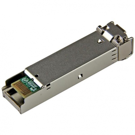 StarTech.com Cisco SFP-GE-S Compatible SFP Module, 1000BASE-SX, 1GbE Multimode Fiber MMF Optic Transceiver, 1GE Gigabit Ethernet SFP, LC 550m, 850nm, DDM, Cisco IE3400, IE3300, IE3200 - Lifetime Warranty (SFPGESST) - SFP (mini-GBIC) transceiver module - GigE - 1000Base-SX - LC multi-mode - up to 550 m - 850 nm - for P / N: ET91000LCOAM, ET91000SFP2, ET91000SFP2C, IES101002SFP, MCM1110SFP, PEX1000SFP2 - 4