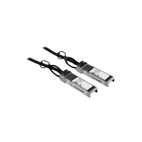 StarTech.com Cisco SFP-H10GB-CU1M Compatible 1m 10G SFP+ to SFP+ Direct Attach Cable Twinax, 10GbE SFP+ Copper DAC 10Gbps Low Power Passive Transceiver Module DAC, Cisco Firepower ASR920 - Lifetime Warranty (SFPCMM1M) - Direct attach cable - SFP+ to SFP+ - 1 m - twinaxial - for P / N: ET10GSFP, PEX10000SFPI, PEX10GSFP4I, PEX20000SFPI - 4