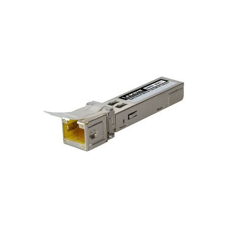 Cisco Small Business MGBT1 - SFP (mini-GBIC) transceiver module - GigE - 1000Base-T - RJ-45 - for 250 Series; Small Business SF110, SF112, SF350, SF352, SG110, SG250, SG300, SG350, SG355 - 1