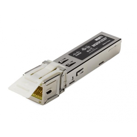 Cisco Small Business MGBT1 - SFP (mini-GBIC) transceiver module - GigE - 1000Base-T - RJ-45 - for 250 Series; Small Business SF110, SF112, SF350, SF352, SG110, SG250, SG300, SG350, SG355 - 2