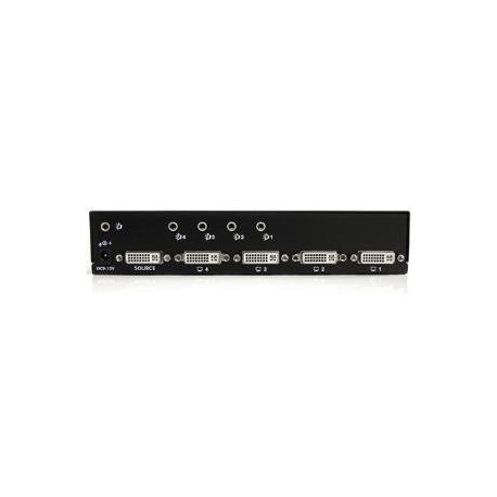 StarTech.com 4 Port DVI Video Splitter with Audio - Video / audio splitter - 4 x DVI + 4 x audio - desktop - ST124DVIA - Video / audio splitter - 4 x DVI + 4 x audio - desktop - for P / N: SVA12M2NEUA, SVA12M5NA - 5