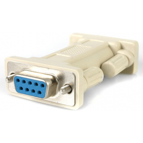 StarTech.com DB9 RS232 Serial Null Modem Adapter - F / F - Null modem adapter - DB-9 (F) to DB-9 (F) - NM9FF - Null modem adapter - DB-9 (F) to DB-9 (F) - for P / N: EC1S952, EC2S952, PCI2S232485I - 2
