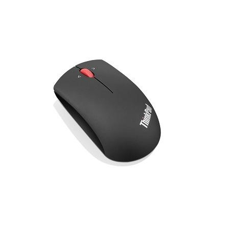 Lenovo ThinkPad Precision Wireless Mouse - Mouse - right and left-handed - optical - 3 buttons - wireless - 2.4 GHz - USB wireless receiver - midnight black - retail - for ThinkCentre M71X; ThinkStation P320; V110-15; V310; V320-17; V410; V510-14; Yoga 520-14 - 1