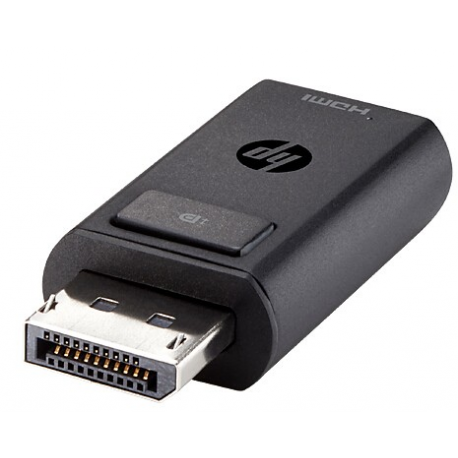 HP DisplayPort to HDMI Adapter - Adapter - DisplayPort male to HDMI female - for EliteBook 8770; ProBook 64X G4, 650 G5; ZBook 14 G2, 14u G4, 15 G2, 15u G2, 15u G4, 17 G3 - 1