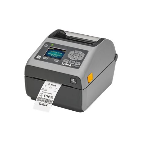Zebra ZD620d - Label printer - direct thermal - Roll (11.8 cm) - 203 dpi - up to 203 mm / sec - USB 2.0, LAN, serial, USB host, NFC, Wi-Fi(ac), Bluetooth 4.1, Bluetooth LE - tear bar - grey - 1