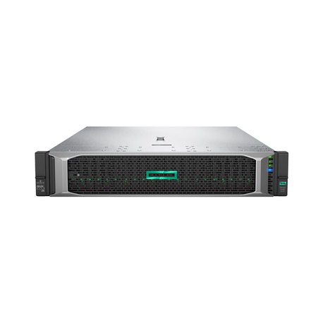 HPE ProLiant DL380 Gen10 Entry - Server - rack-mountable - 2U - 2-way - 1 x Xeon Bronze 3104  /  1.7 GHz - RAM 16 GB - SATA - hot-swap 3.5" bay(s) - no HDD - GigE - monitor: none - HPE Smart Buy - 0
