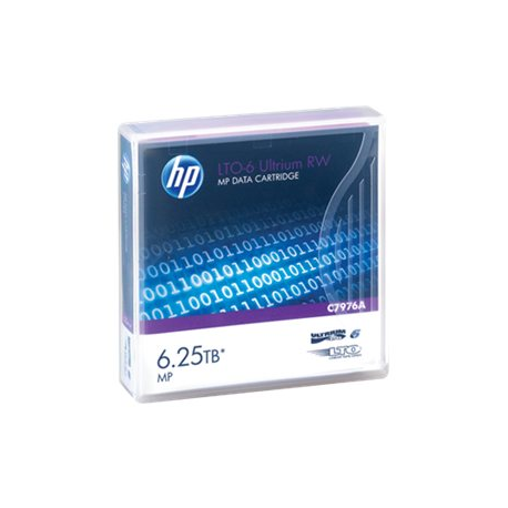 HPE Ultrium RW Data Cartridge - LTO Ultrium 6 6.25 TB - purple - for StoreEver 6250, LTO-6, MSL2024, MSL4048, MSL8096; StoreEver 1 / 8 G2 - 2