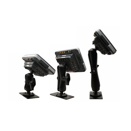 Honeywell - Mounting kit (Ram ball, round base, mounting arm, Ram mount, keyboard mount) - for vehicle mount computer docking station  /  keyboard - in-car - for Thor VM2 - 2