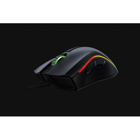 Razer Mamba Elite - Mouse - ergonomic - right-handed - optical - 9 buttons - wired - USB - 0