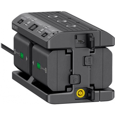 Sony NPA-MQZ1K - Battery charger  /  power adapter - Supported Battery x 4 - 2 output connectors (USB) - for NP-FZ100; a6100; a6400; a6500; a6600; a7 III; a7C; a7R III; a7R IV; a7s III; a9; a9 II - 4
