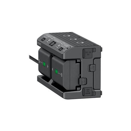Sony NPA-MQZ1K - Battery charger  /  power adapter - Supported Battery x 4 - 2 output connectors (USB) - for NP-FZ100; a6100; a6400; a6500; a6600; a7 III; a7C; a7R III; a7R IV; a7s III; a9; a9 II - 6