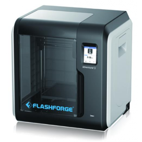Flashforge Adventurer 3 - 3D printer - FFF - build size up to 150 x 150 x 150 mm - layer: 0.05 mm - USB, Wi-Fi - 0