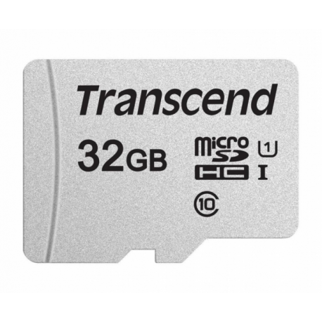 Transcend 300S - Flash memory card - 32 GB - UHS-I U1  /  Class10 - microSDHC - 2
