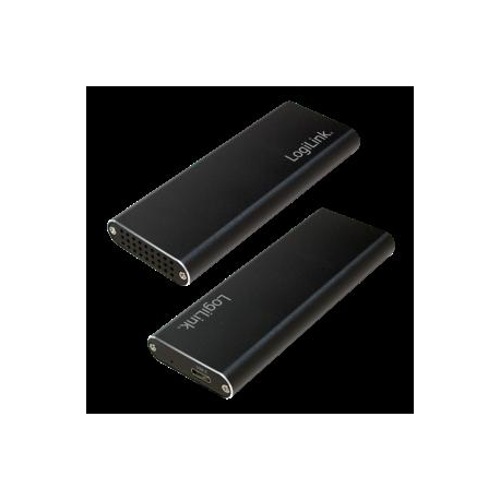 LogiLink - Storage enclosure - M.2 - M.2 Card - USB 3.1 (Gen 2) - 3