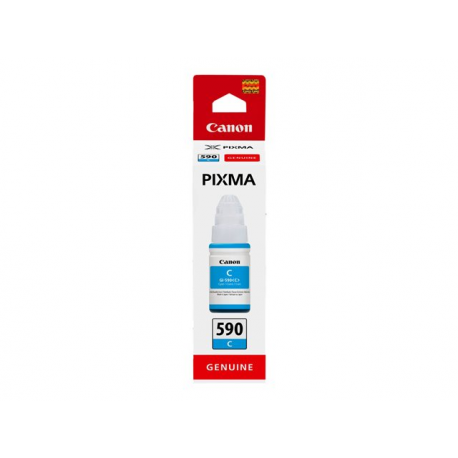 Canon GI 590 C - 70 ml - cyan - original - ink refill - for PIXMA G1501, G1510, G2500, G2501, G2510, G3410, G3500, G3501, G3510, G4410, G4500, G4511 - 0