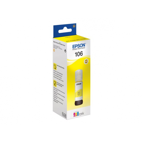 Ink Cartridge Epson Yellow 106 EcoTank L7160