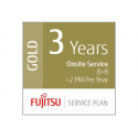 Fujitsu Scanner Service Program 3 Year Gold Service Plan for Fujitsu Low-Volume Production Scanners - Extended service agreement (extension) - parts and labour - 3 years - on-site - 8x5 - response time: 8 h - repair time: 8 hours - for fi-7600, 7700, 7700S