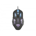 Trust GXT 108 Rava Illuminated Gaming - Mouse - right and left-handed - optical - 6 buttons - wired - USB
