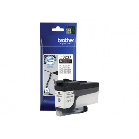 Brother LC3237BK - Black - original - ink cartridge - for Brother HL-J6000DW, HL-J6100DW, MFC-J5945DW, MFC-J6945DW, MFC-J6947DW - 2