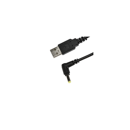 Socket USB to DC Plug Charging Cable - USB charge adapter - DC jack (M) angled to USB (M) - 1.5 m - 0