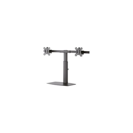 Neomounts by Newstar FPMA-D865D - Stand - for 2 LCD displays (full-motion) - black - screen size: 10"-27" - desktop stand, desk-mountable - 0
