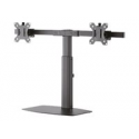 Neomounts by Newstar FPMA-D865D - Stand - for 2 LCD displays (full-motion) - black - screen size: 10"-27" - desktop stand, desk-mountable
