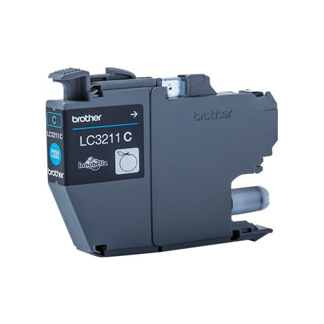 Brother LC3211C - Cyan - original - ink cartridge - for Brother DCP-J572, DCP-J772, DCP-J774, MFC-J890, MFC-J895 - 2