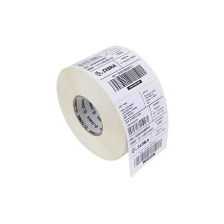 Zebra PolyPro 3000T - Polypropylene (PP) - glossy - permanent acrylic adhesive - white - 51 x 25 mm 5810 label(s) (2 roll(s) x 2905) labels - 0