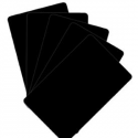 Zebra CRD PVC FOOD SAVE 30MIL BLACK GLOSS 500C