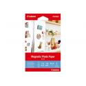 Canon Magnetic Photo Paper MG-101 - Glossy - 13 mil - 100 x 150 mm - 670 g / m² - 178 lbs - 5 sheet(s) magnetic photo paper